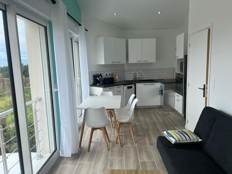 Maison Centre Brem Avec Vue Sur La Cote Exterior foto